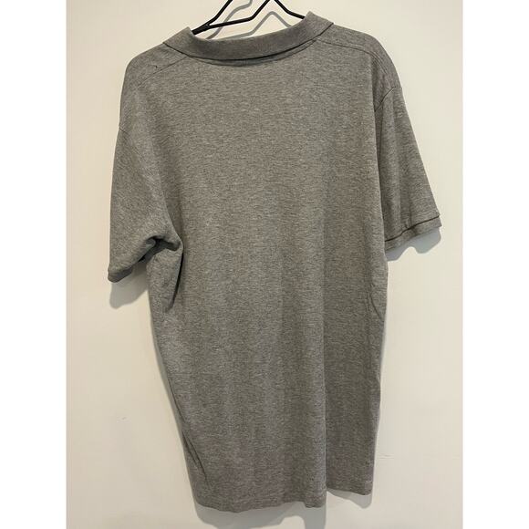 US Polo ASSN Classic Polo Shirt Collared Three‎ Button Gray Mens Size L - Picture 3 of 6